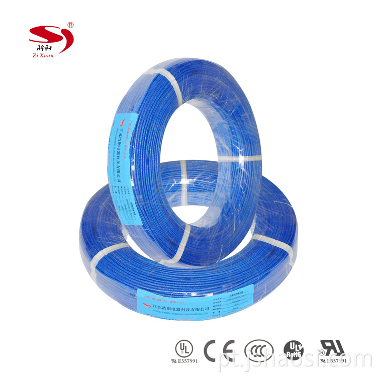 Cabo isolado de borracha de silicone YG 1,0 mm² Blue03 Silicone rubber insulated cable YG 1.0mm² BLUE03